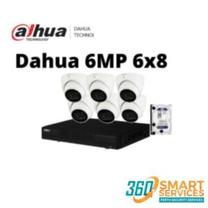 Dahua 6 MP x 6 CCTV Pack
